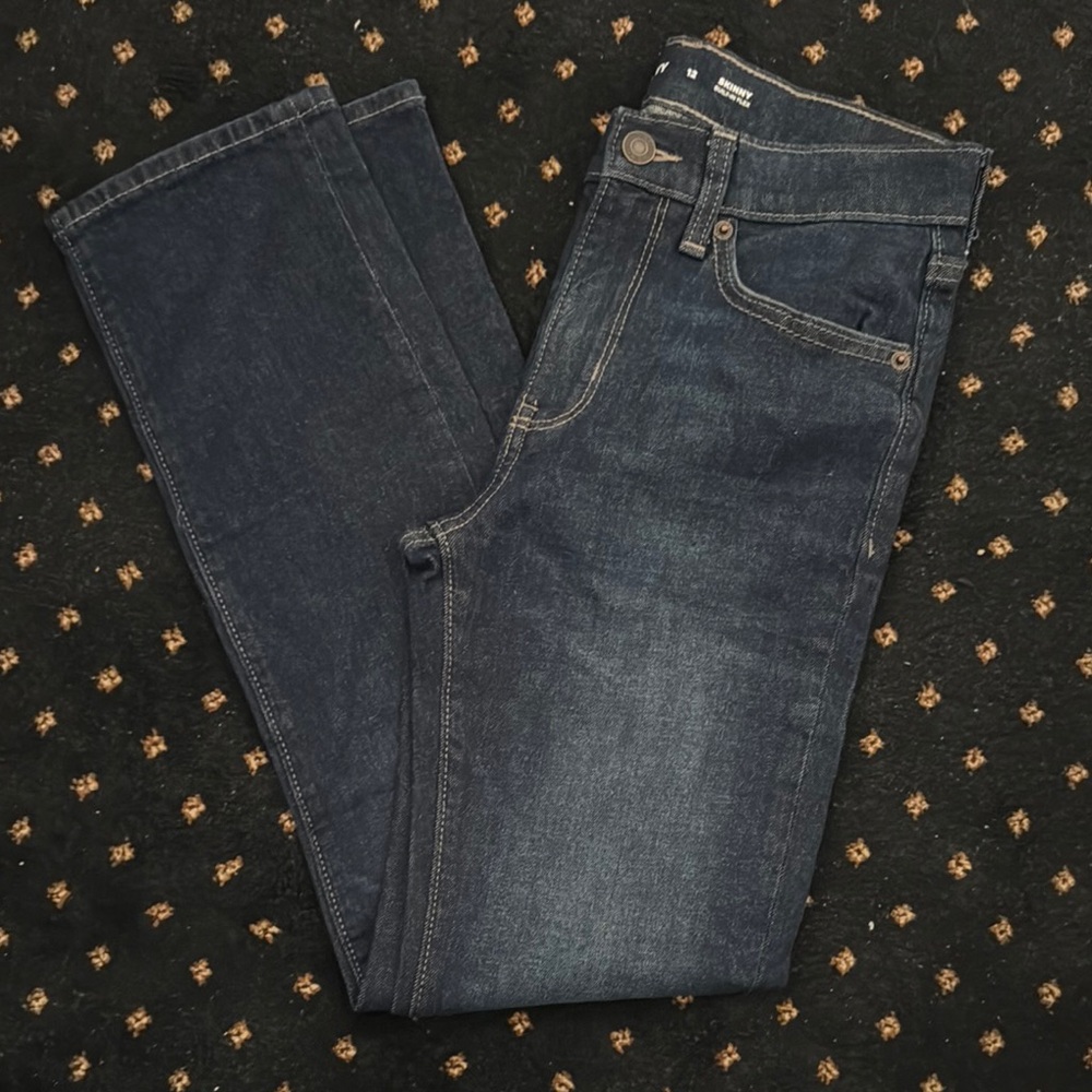 Dark Blue Denim Jeans